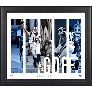 Jared Goff Los Angeles Rams Framed Player Panel Collage