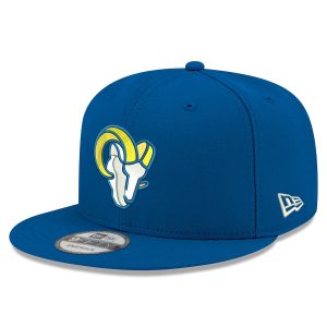 Los Angeles Rams New Era Basic Replica Logo 9FIFTY Snapback Adjustable Hat