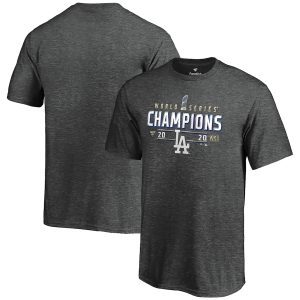 Los Angeles Dodgers Youth 2020 World Series Champions Locker Room T-Shirt