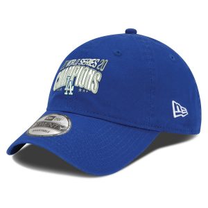 Los Angeles Dodgers New Era 2020 World Series Champions Arch Adjustable Hat