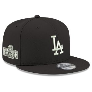 Los Angeles Dodgers New Era 2020 World Series Champions Side Patch Snapback Adjustable Hat