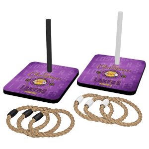Los Angeles Lakers 2020 NBA Finals Champions Quoits Ring Toss Game