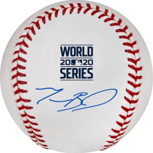 Mookie Betts Los Angeles Dodgers 2020 MLB World Series Champions Autographed Baseball